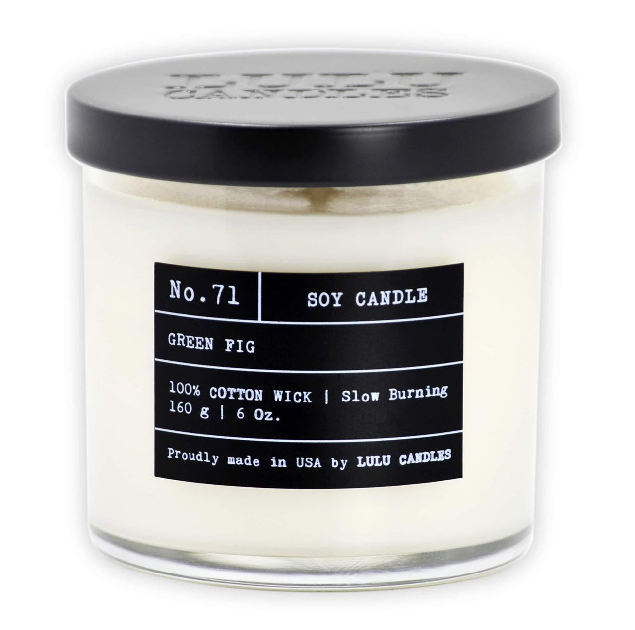 Lulu Candles | Apple Cinnamon | Luxury Scented Soy Jar Candle | Hand Poured in The USA | Highly Scented & Long Lasting (9 Oz.)