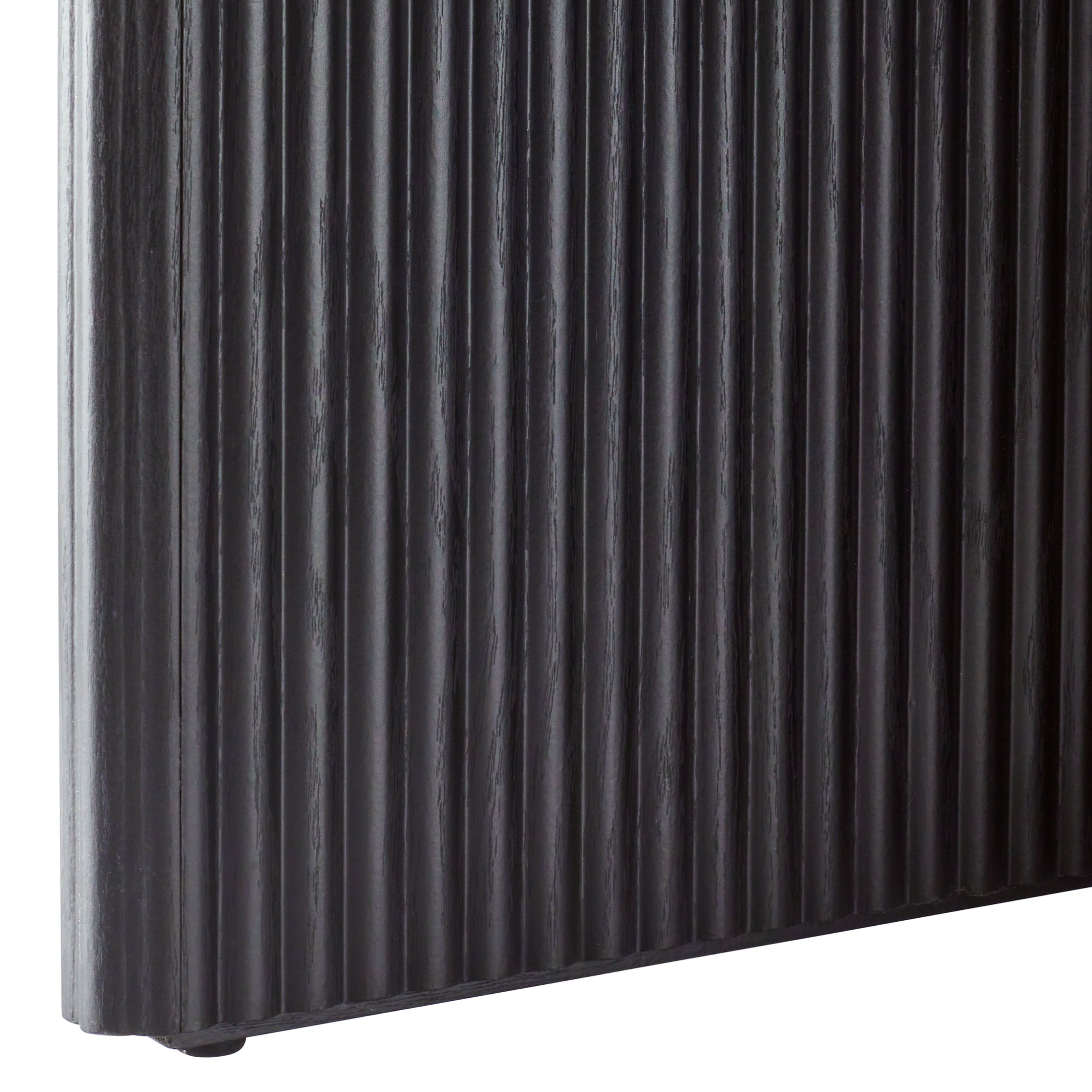 Better Homes & Gardens Lillian Fluted End Table, Black