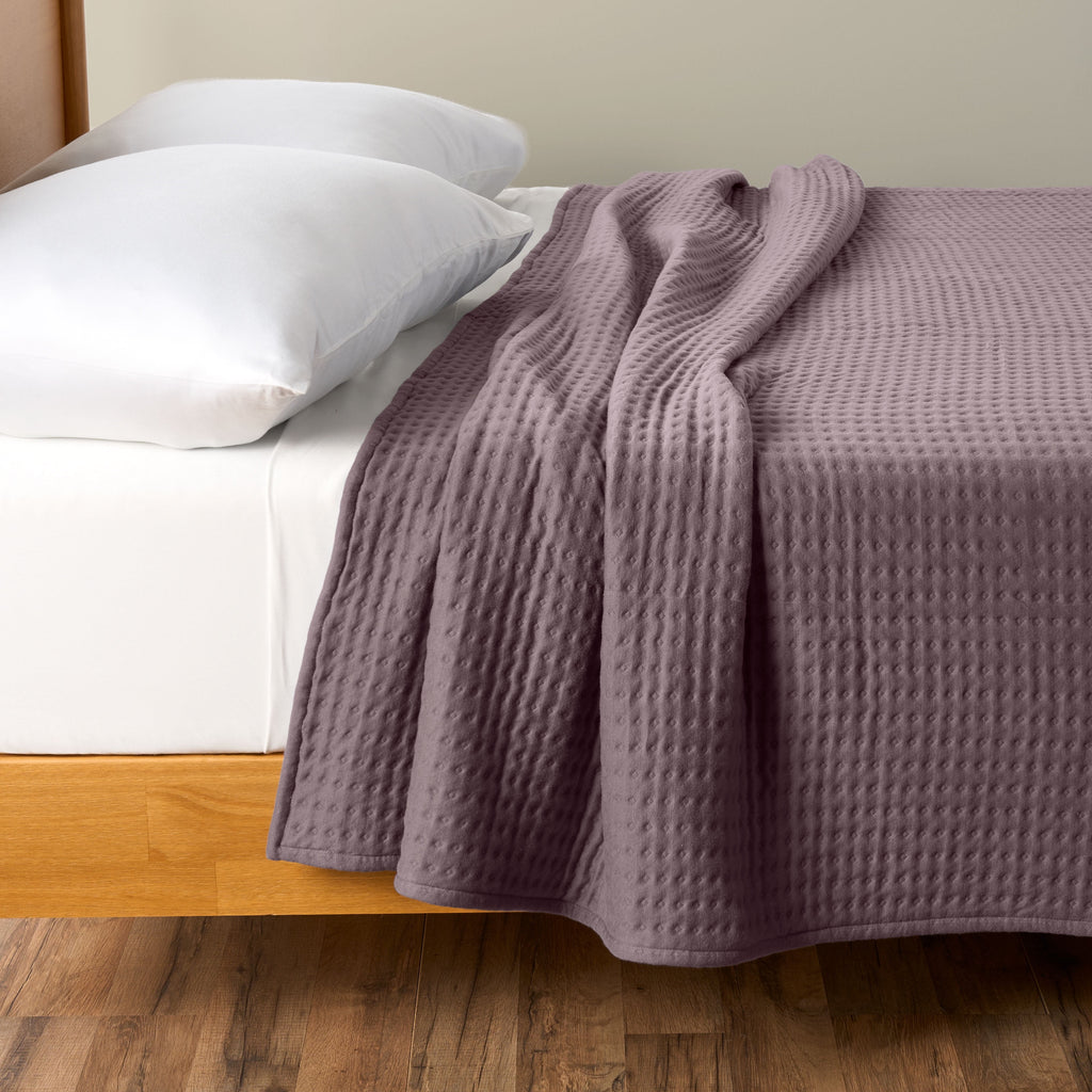 Allswell Double Knit Blanket, Hazy Purple, Full/Queen Size