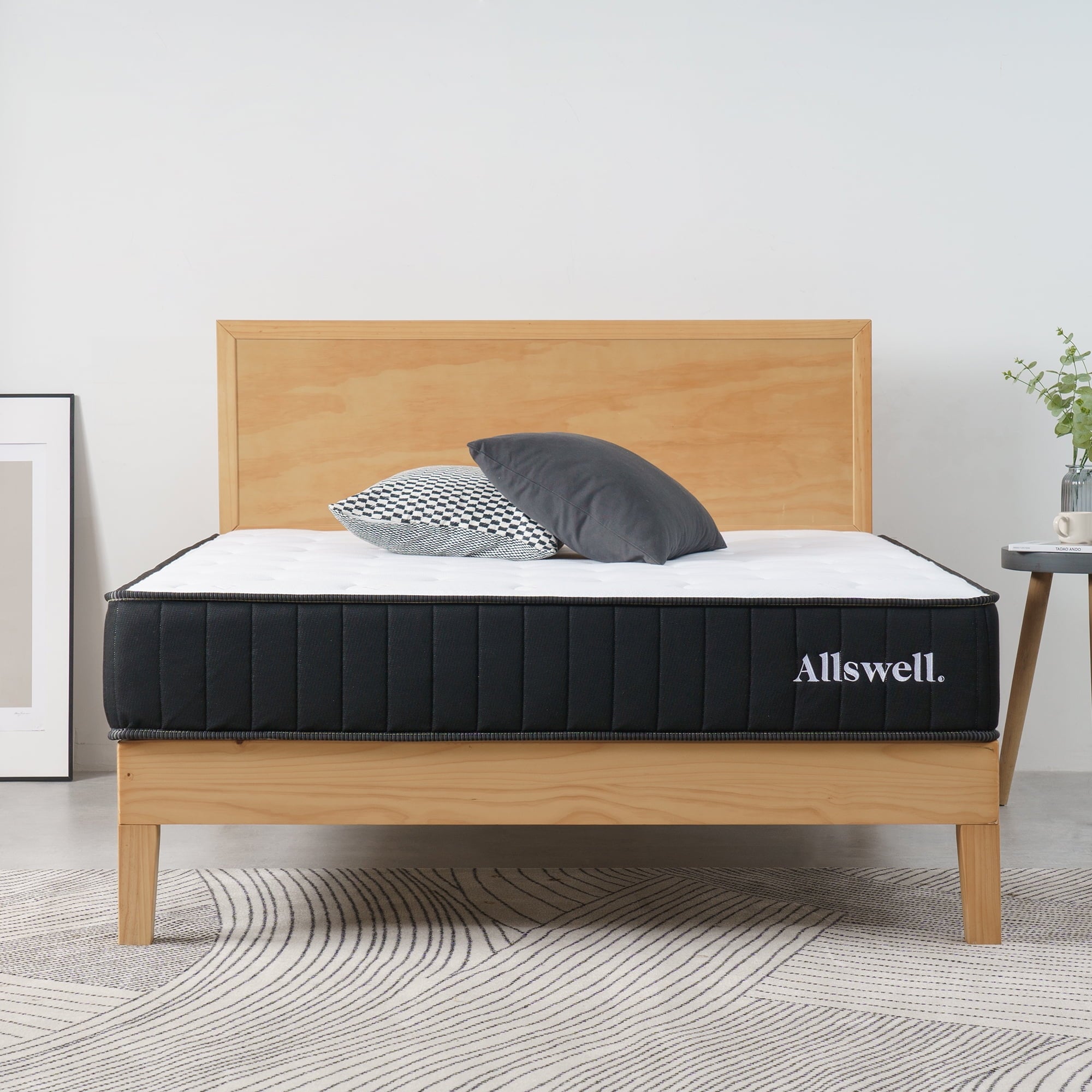 The Allswell 10" Hybrid Mattress in a Box with Gel Memory Foam, Adult, Queen