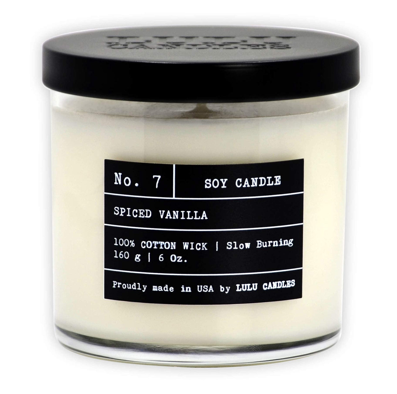 Lulu Candles | Apple Cinnamon | Luxury Scented Soy Jar Candle | Hand Poured in The USA | Highly Scented & Long Lasting (9 Oz.)