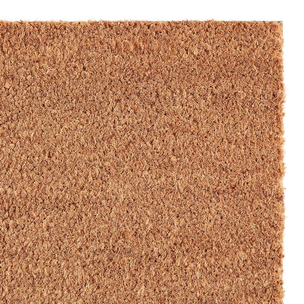 Mainstays Indoor and Outdoor Plain Coir Doormat, 18" x 30" - 1 Piece