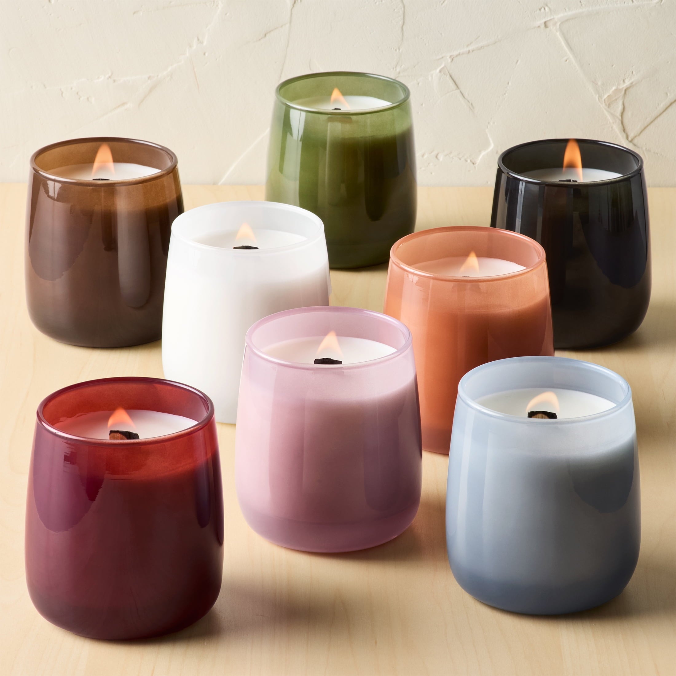 Better Homes & Gardens Intense Tobaccos Leaf and Amber Scented Wooden 1-Wick Colored Taper Jar Candle 14.5oz