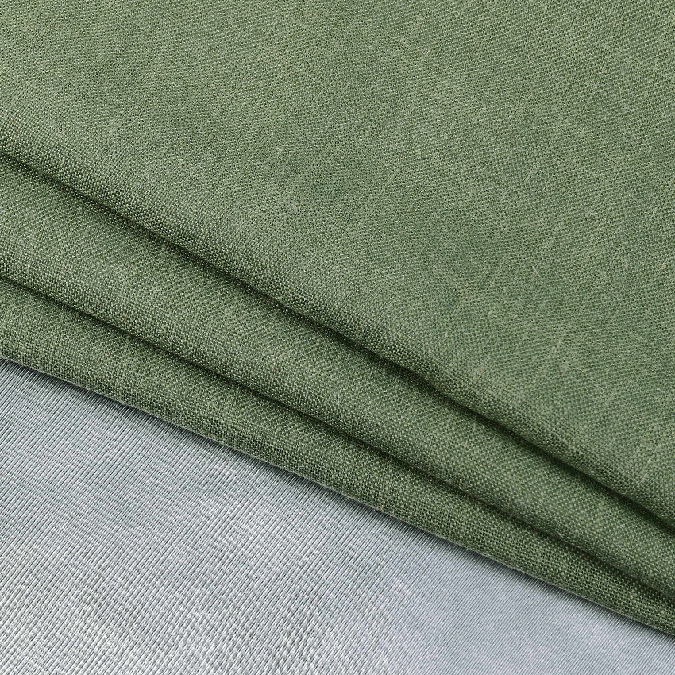 Better Homes & Gardens 100% Blackout Linen Blend Single Curtain, 50x84, Dark Cilantro