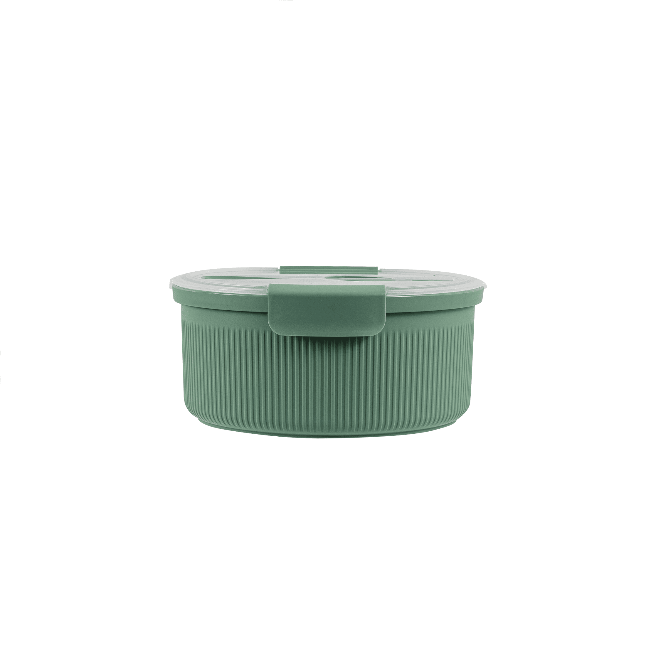 Mainstays Food Storage Container, Round, Green, 47oz Capacity