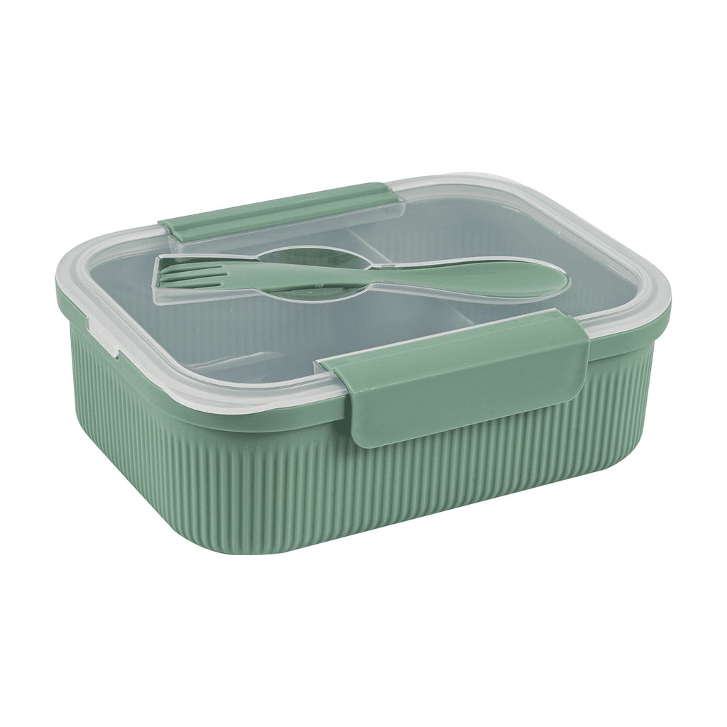 Mainstays Food Storage Container, Rectangle, Green, 42oz Capacity