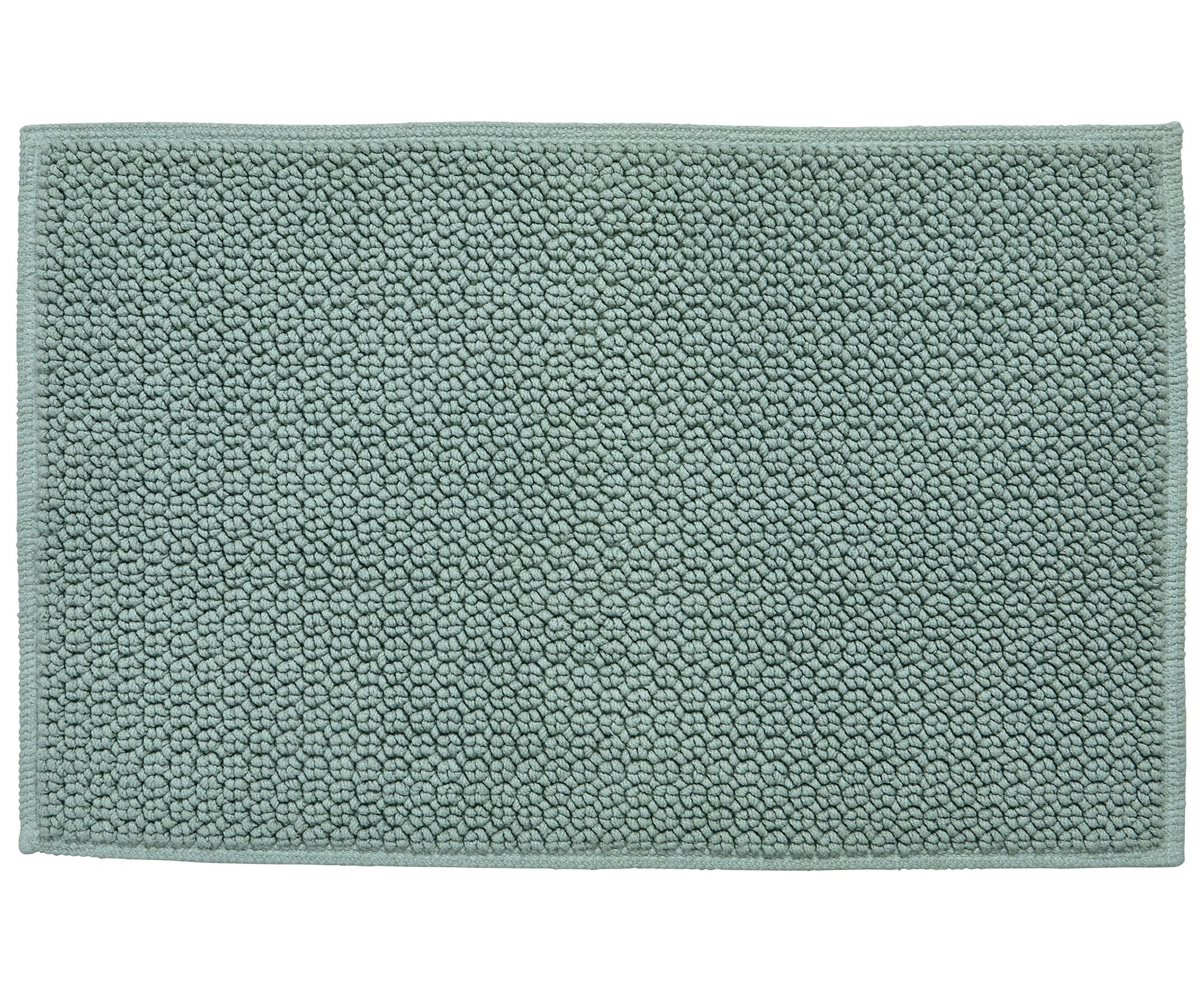 Better Homes & Gardens Signature Soft Cotton Looped Bath Mat, Green River, 20" x 34"