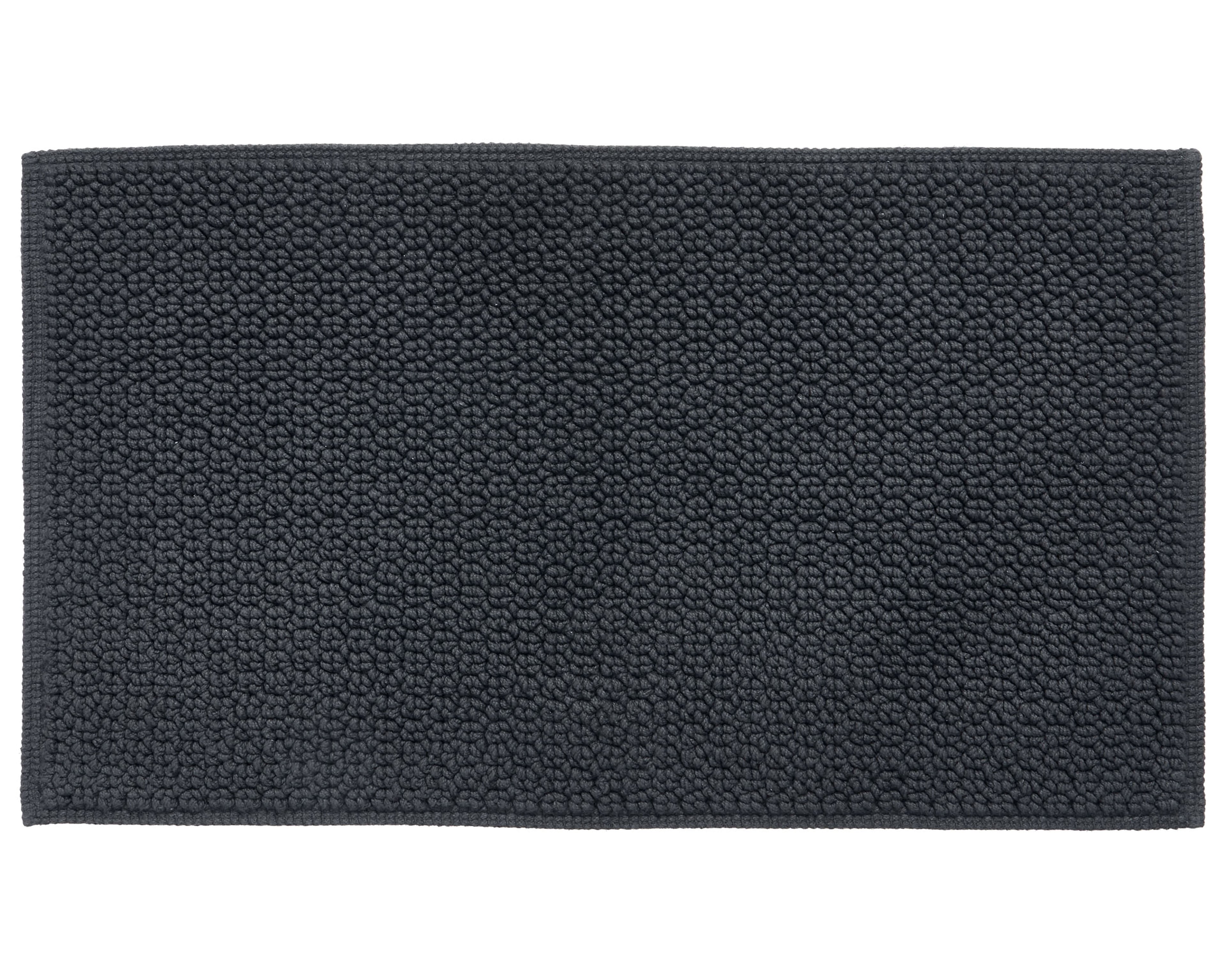 Better Homes & Gardens Signature Soft Cotton Looped Bath Mat, Green River, 20" x 34"