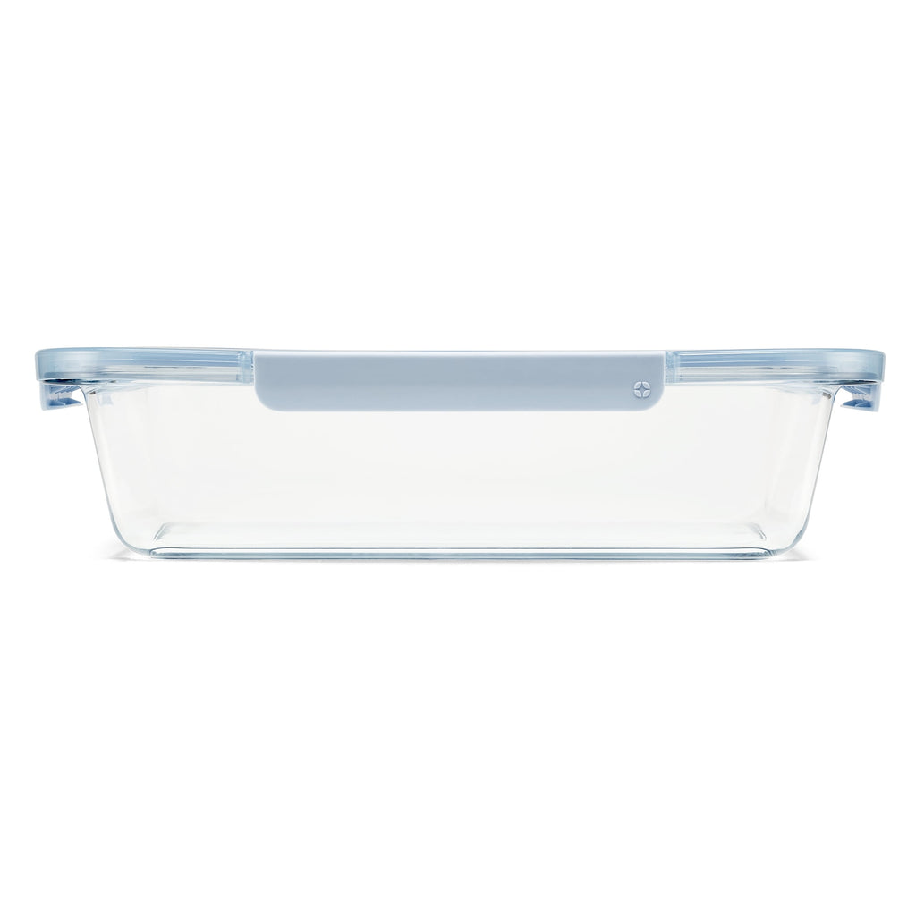 Ello Color Lock Glass 9x13 Deep Bakeware Dish, Windy Blue