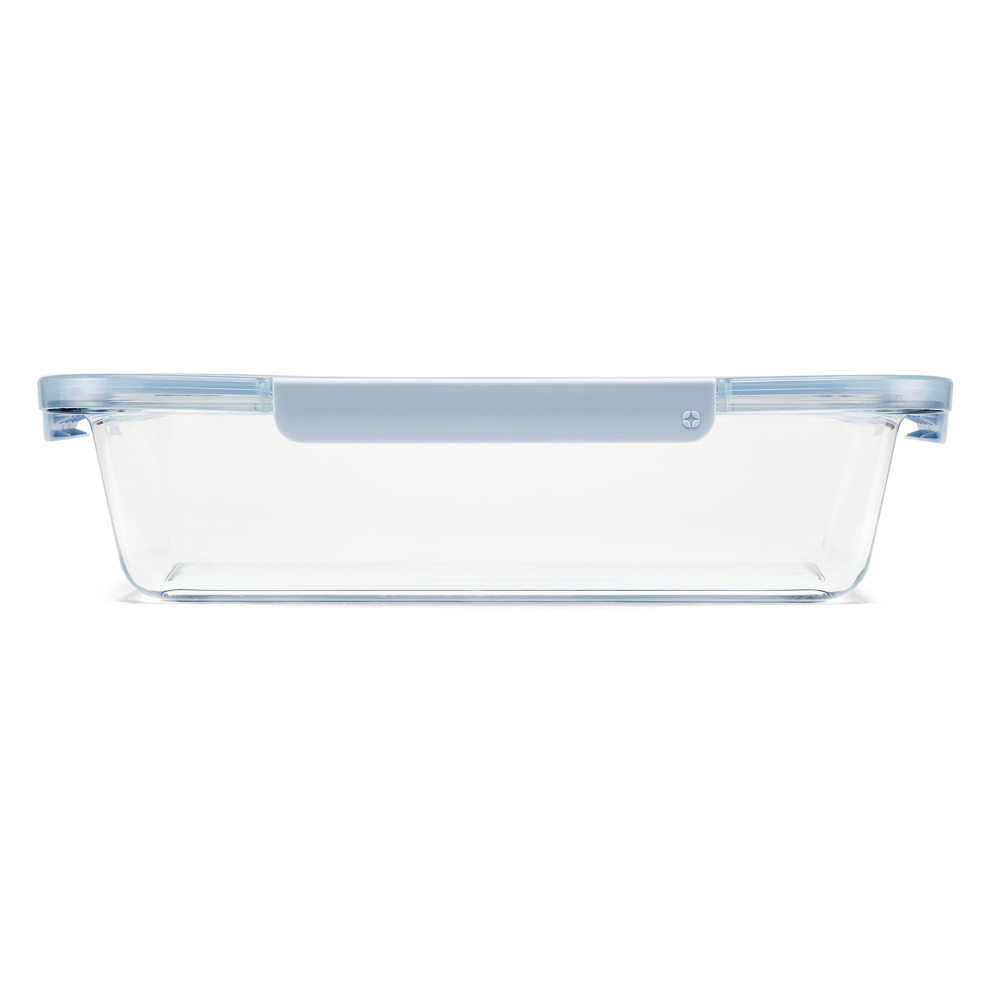 Ello Color Lock Glass 9x13 Deep Bakeware Dish, Windy Blue