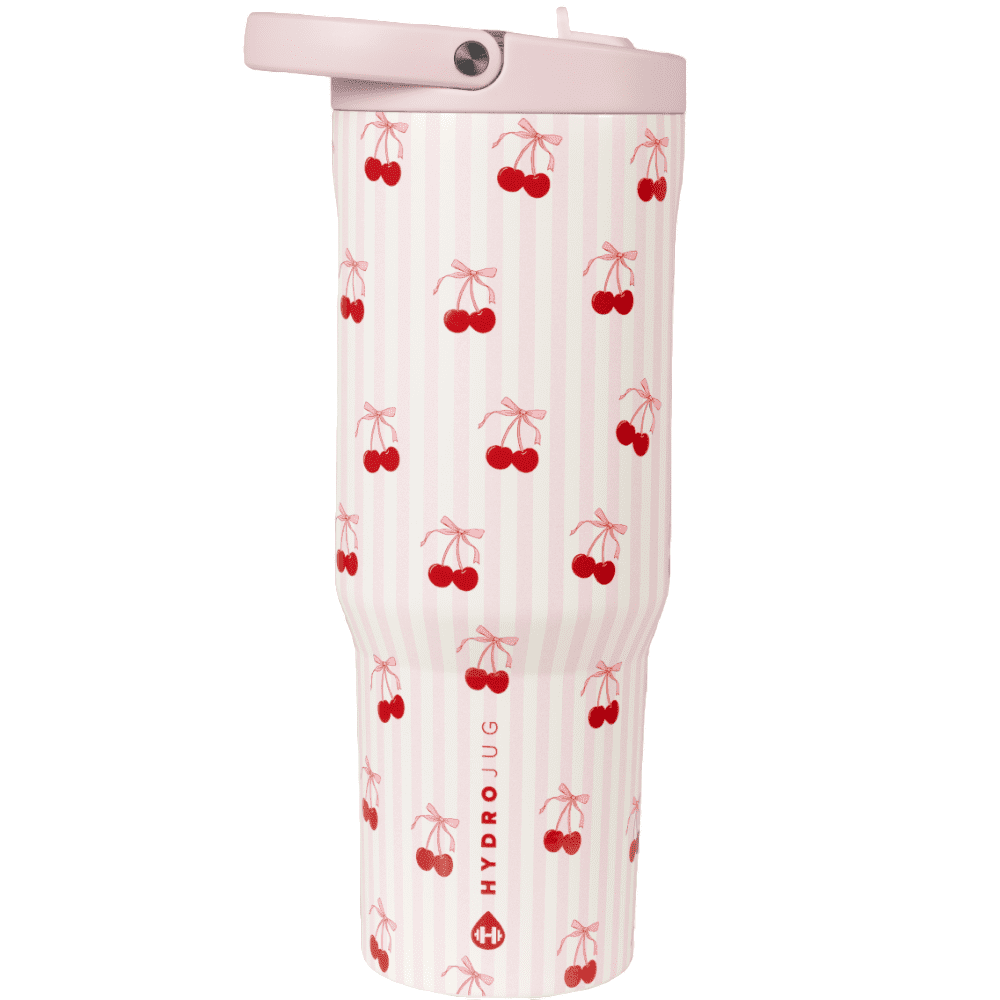 HydroJug Sport 40 oz Stainless Steel Water Bottle with Flip Straw, Insulated Leak-Proof Tumbler for Gym & Outdoor - Sage