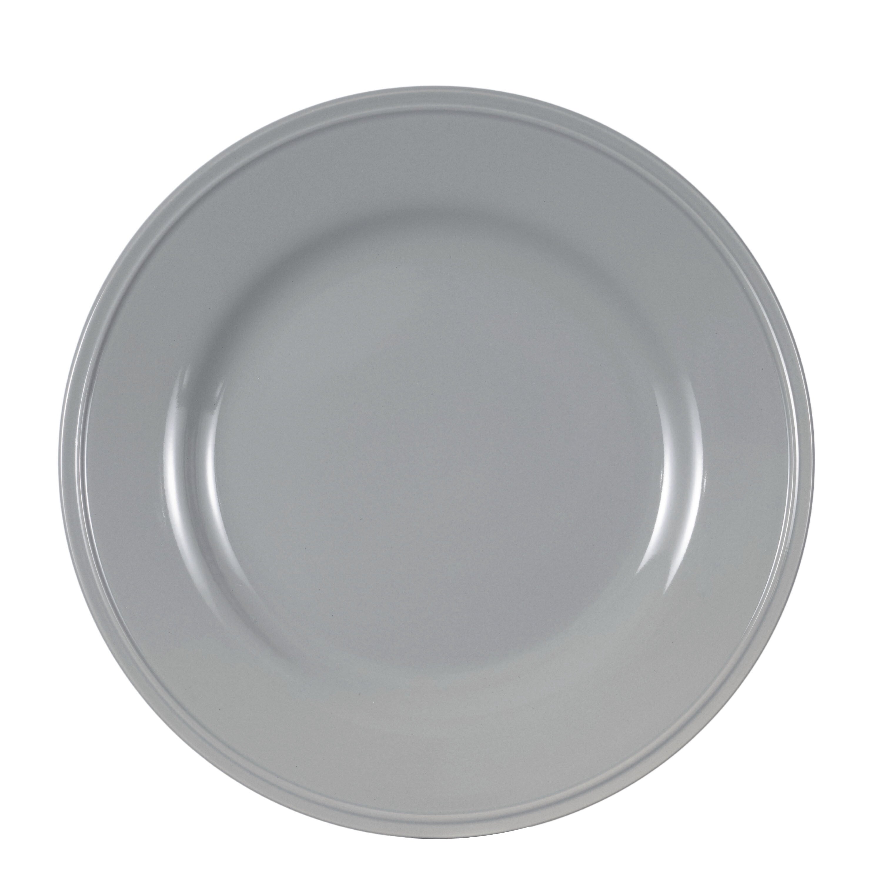 Mainstays 10.39 inch Darby Vanilla Dream Stoneware Dinnerplate
