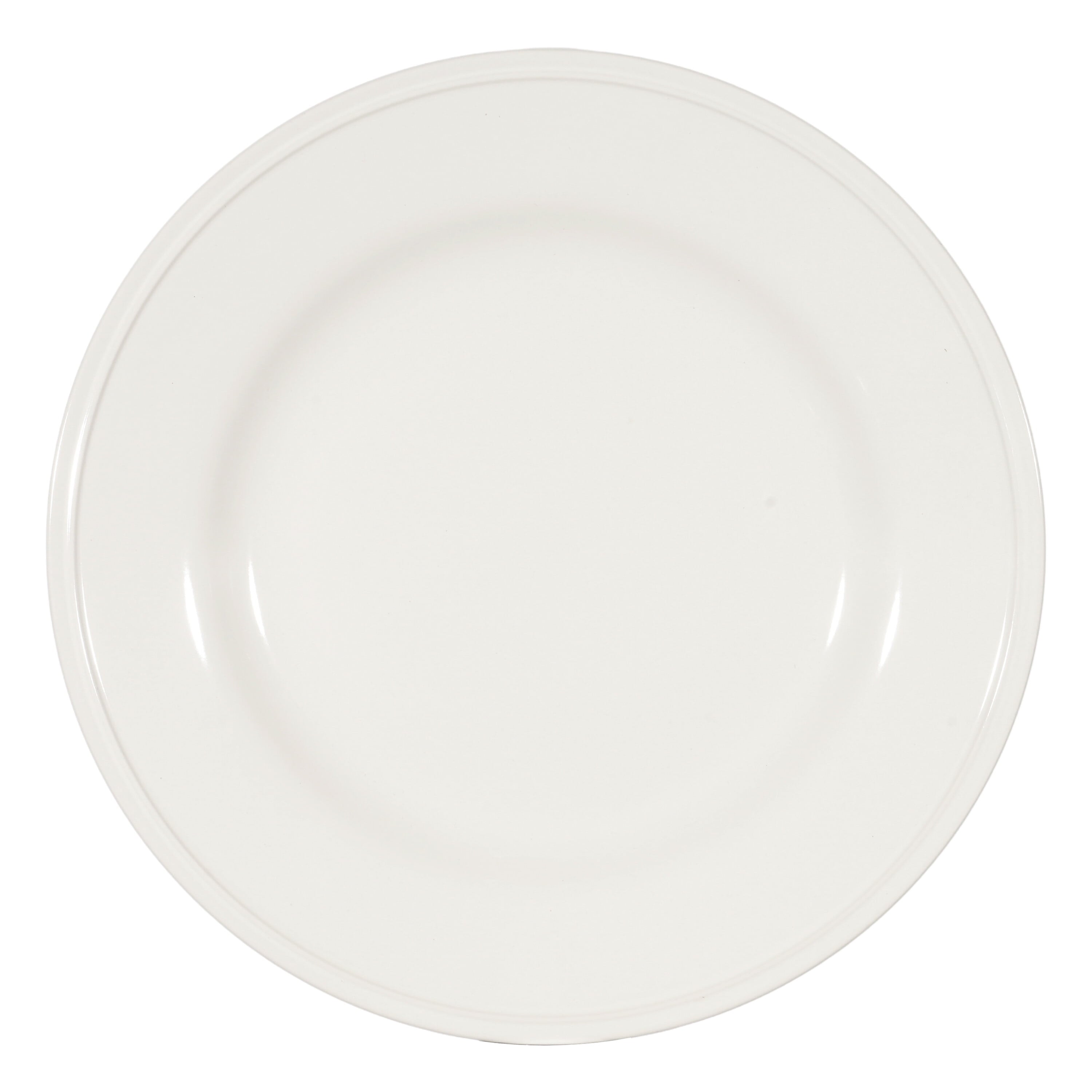 Mainstays 10.39 inch Darby Vanilla Dream Stoneware Dinnerplate