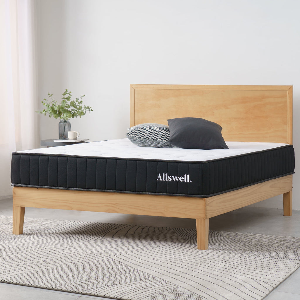 The Allswell 10" Hybrid Mattress in a Box with Gel Memory Foam, Adult, Queen