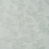 Mainstays Jacquard Leaf Light Filtering Curtain Panel Pair, Set of 2, Soft Sea, 38