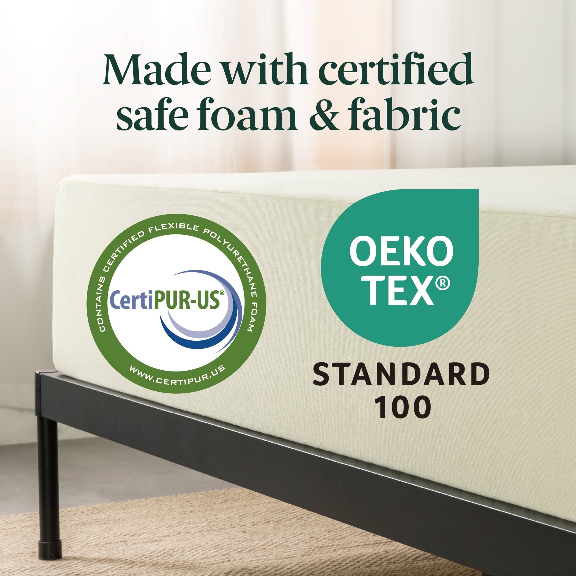 Zinus Gel Airflow 10" Tight Top Memory Foam Mattress CertiPUR-US Certified, Queen