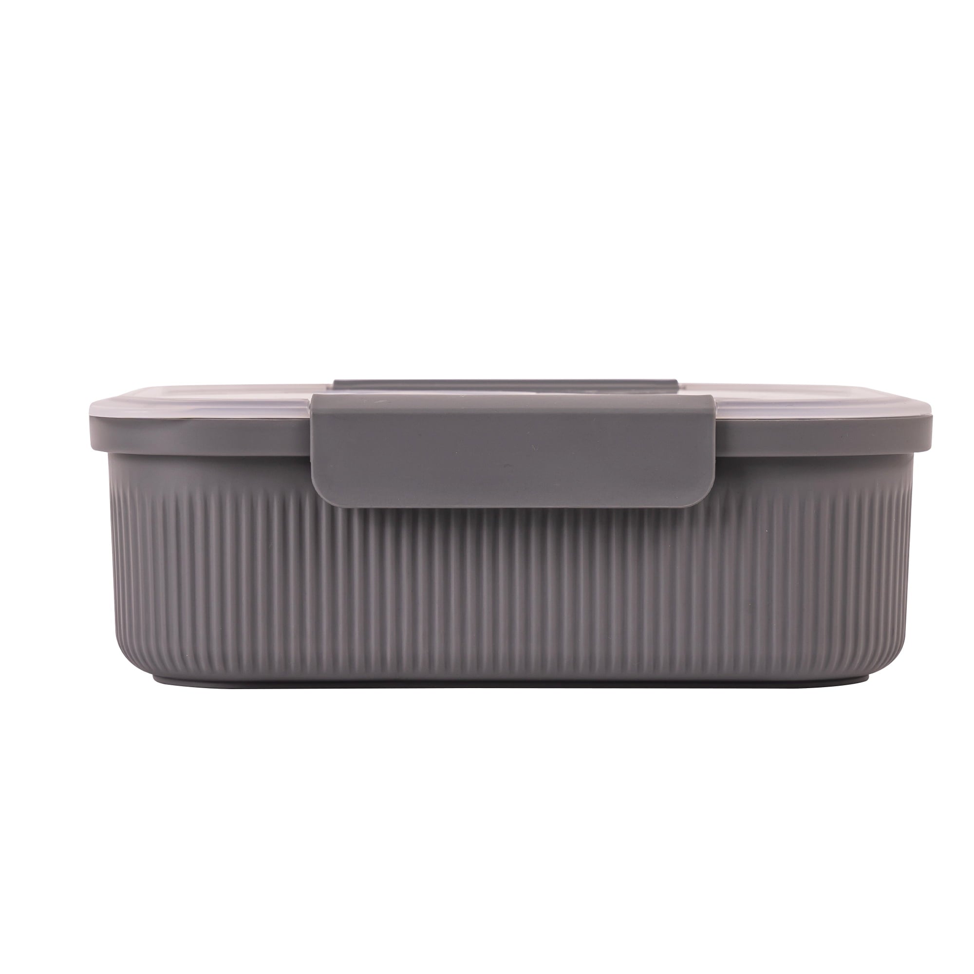 Mainstays Food Storage Container, Rectangle, Grey, 42oz Capacity