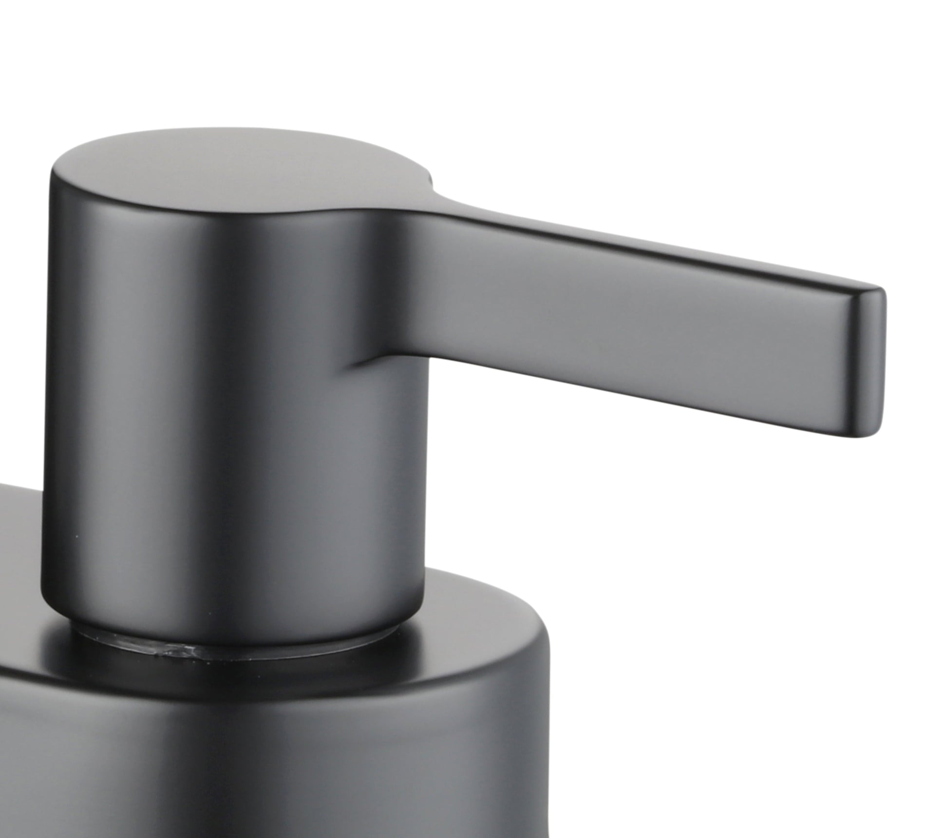 Better Homes & Gardens Clean Modern 4" Centerset Bathroom Faucet in Matte Black