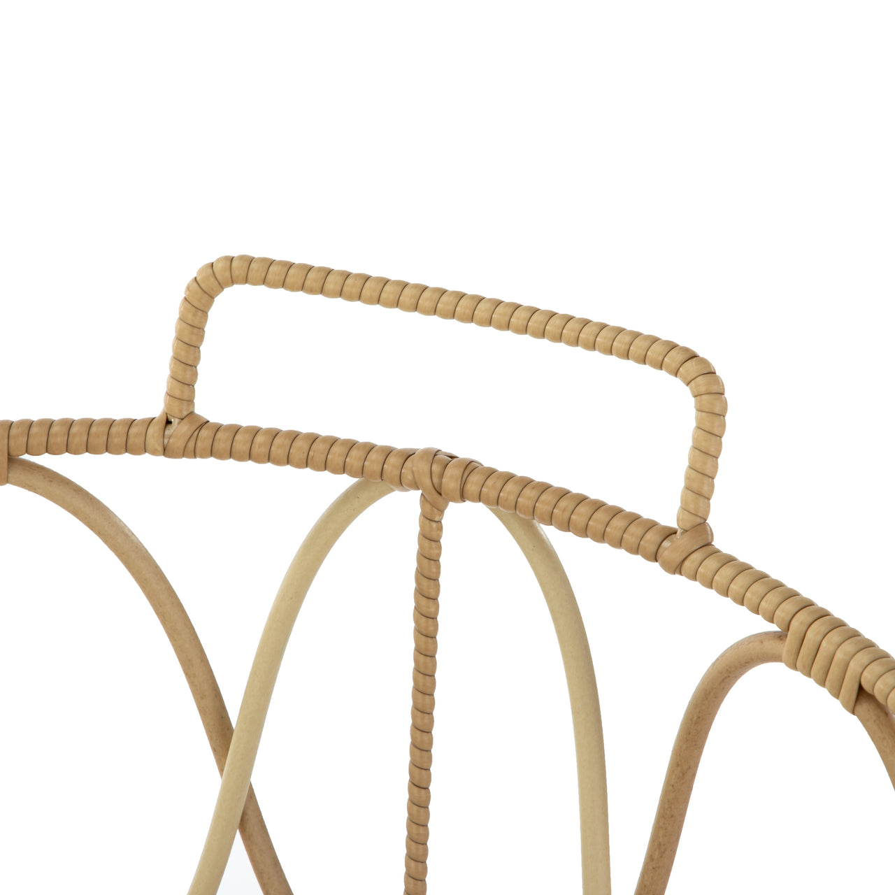 Better Homes & Gardens Extra Large Brown Poly Rattan Storage Baskets with Handles, Set of 2